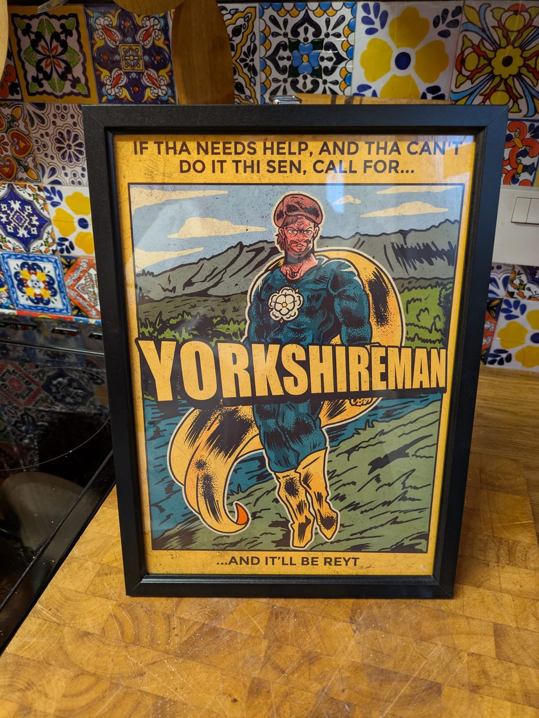 Customer photo review of Yorkshireman - Print