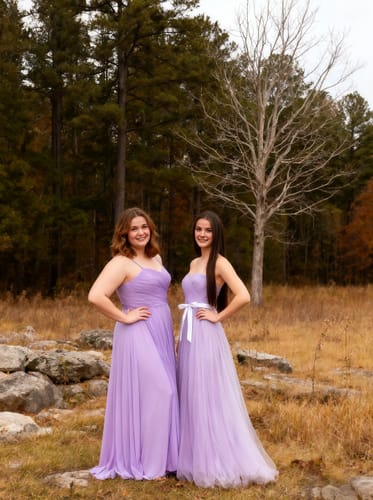 Customer photo review of Tulle Sweetheart  Sash/Ribbon/Belt Bridesmaid Dress