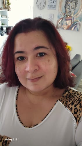 Customer photo review of Instant Dye Shampoo