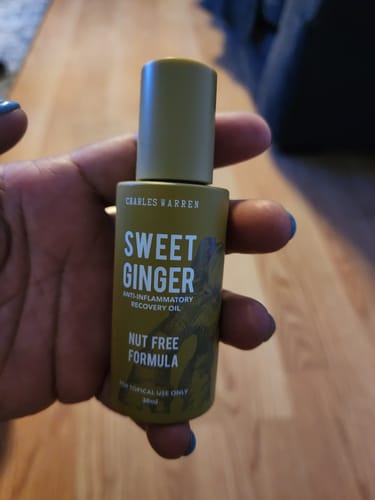Customer photo review of [Nut-Free] Sweet Ginger Dry Oil for Sensitive Skin