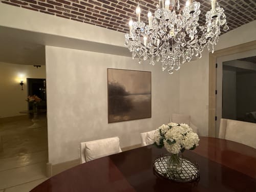 Customer photo review of Modern Abstract Painting #ABLS42