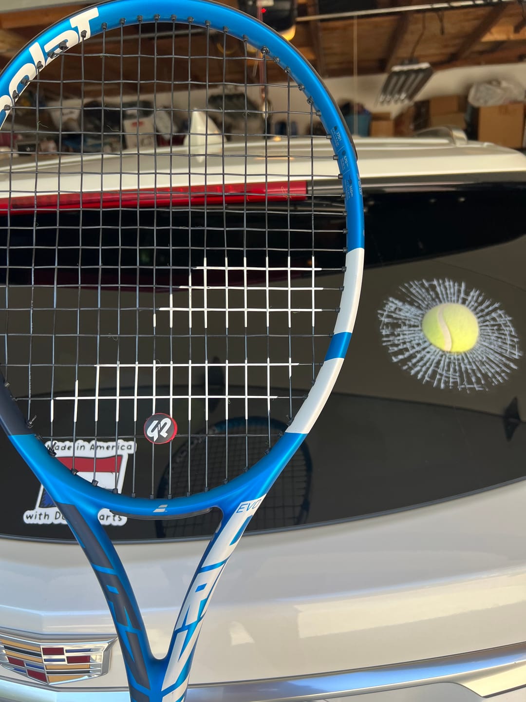 Customer photo review of 2-Pack Combo NEW RTP SHOCKSORB DAMPENER V3 - The only dampener made for pain relief and performance.