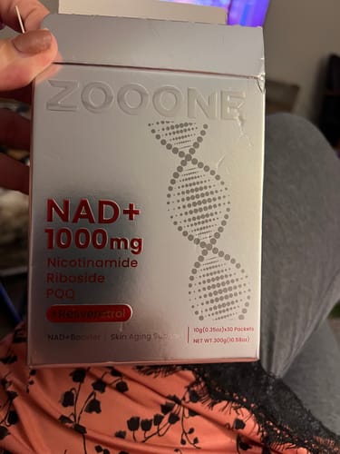 Customer photo review of NAD+ Berry Flavor Drink Mix Cata Nutra®