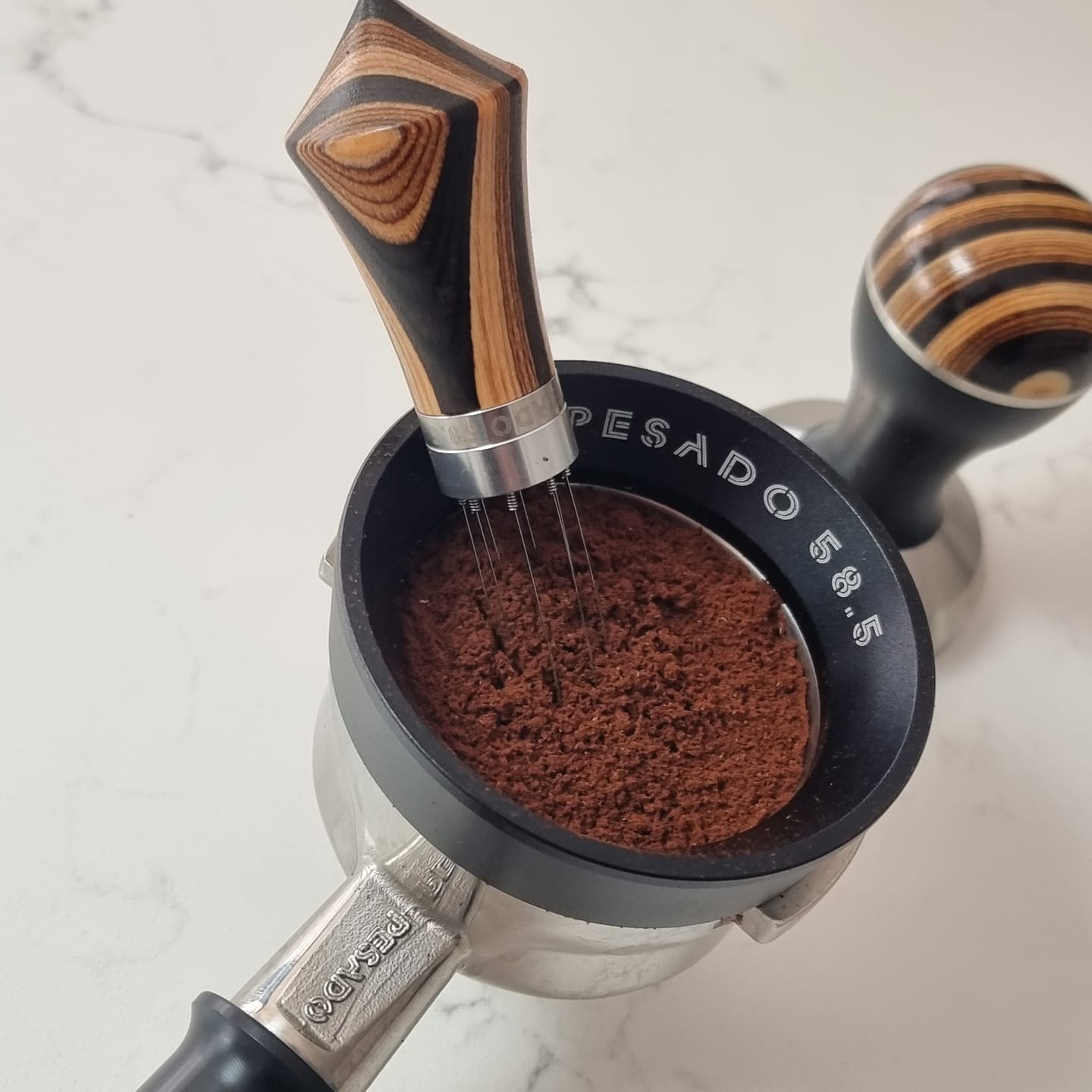 Customer photo review of Magnetic Espresso Dosing Ring