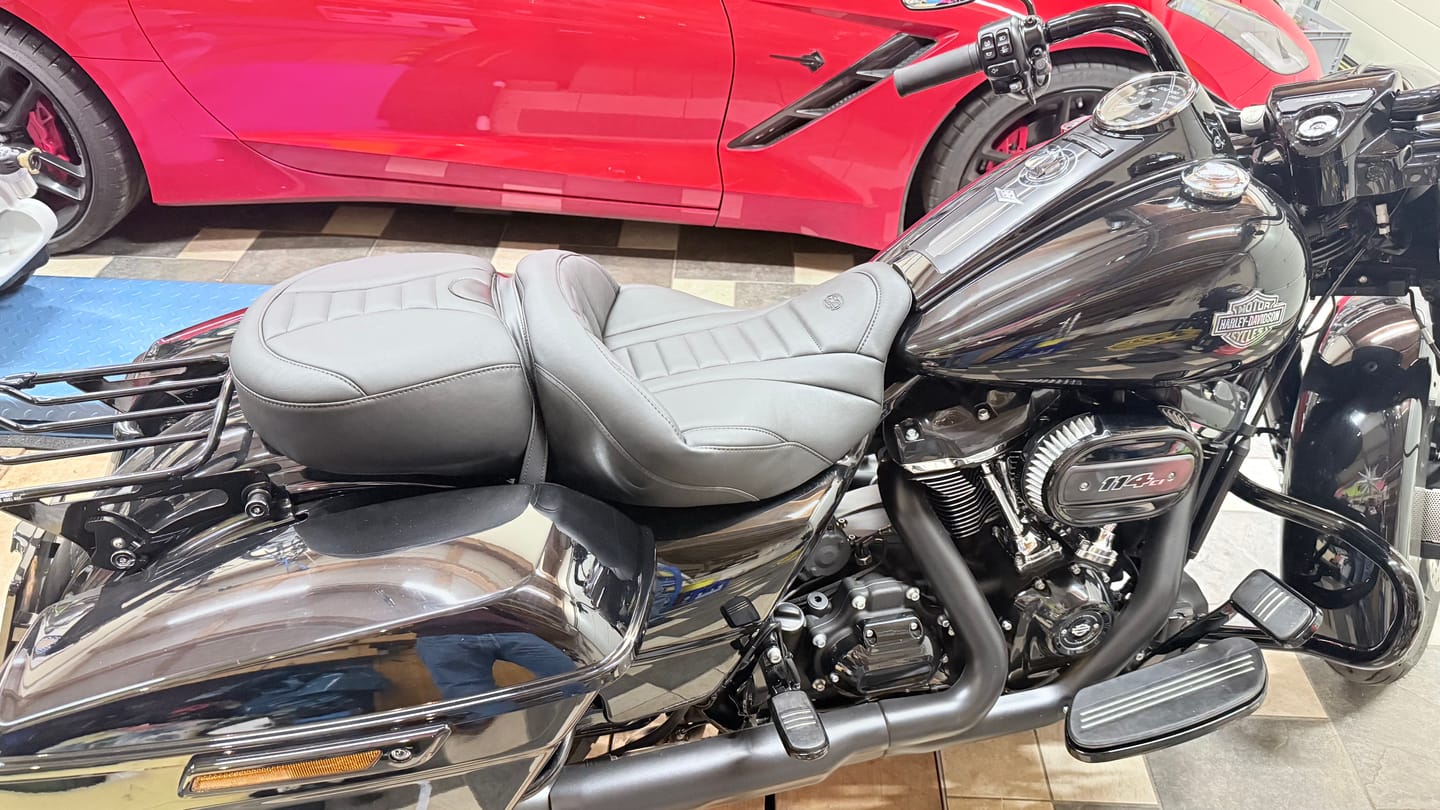 Customer photo review of Ultra Deluxe Touring Sitzbank für Touring ab 09