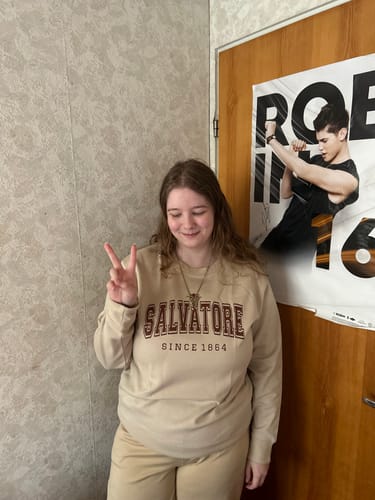Customer photo review of Casual Salvatore Since 1864 Pullover Sweatshirt