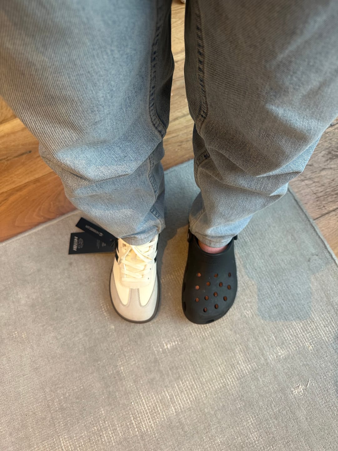 Customer photo review of Lily - Wide Toe Shoes