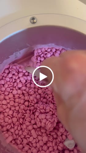 Customer video review of Plumeria Hard Wax