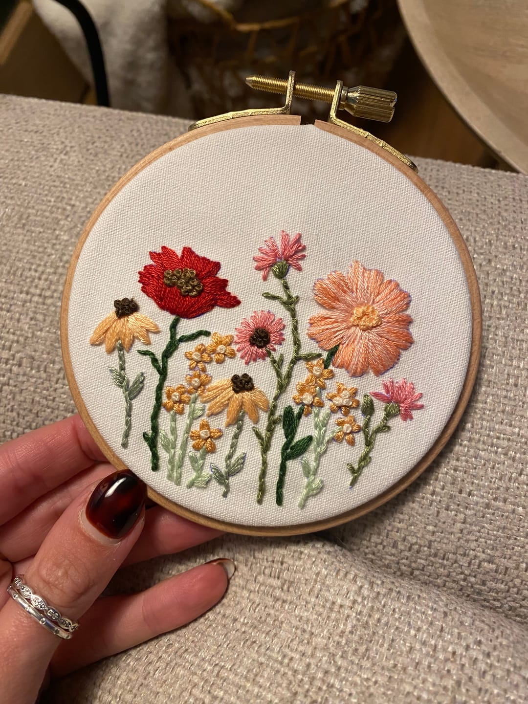 Customer photo review of Pink & Purple Wildflowers Bundle