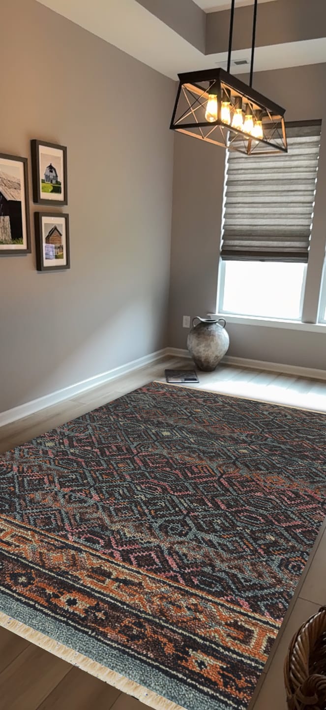Customer photo review of Lucero Textured Stone Vase - White Rustic Contemporary 21.6H