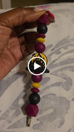 Customer video review of Haunted House Charm - Tumbler Handle Charm