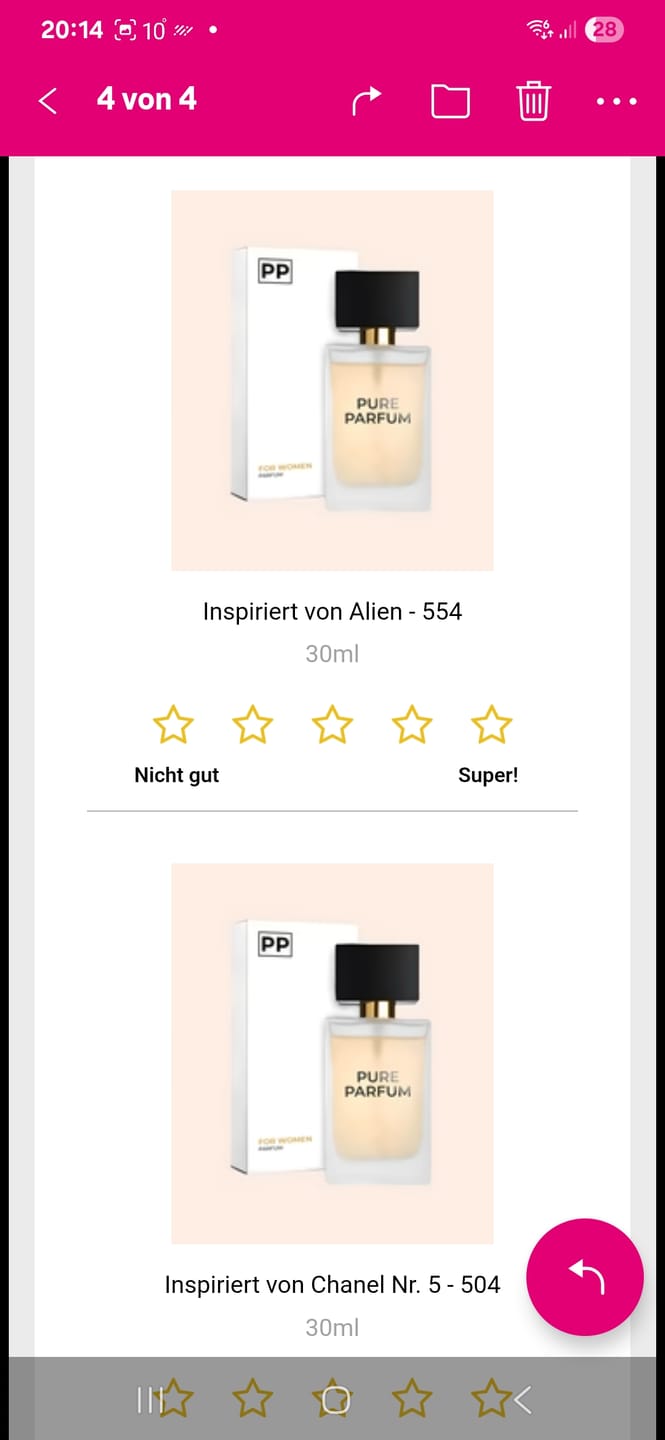 Customer photo review of Geïnspireerd door Chanel Nr. 5 - 504