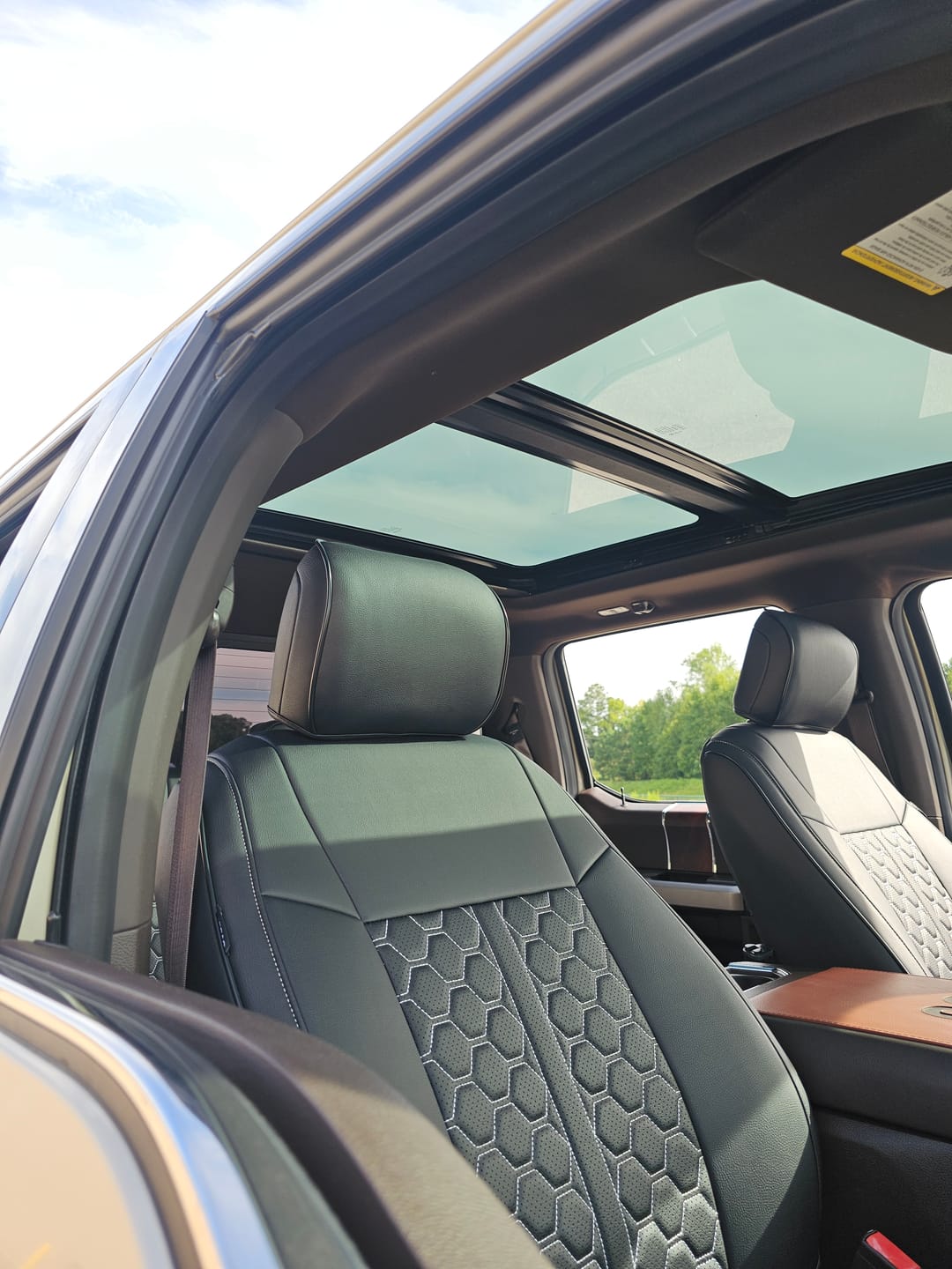 Customer photo review of 2015-20 Ford F150 | 16-22 F-250 F-350 Custom Seat Covers