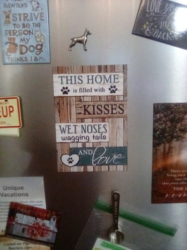 Customer photo review of This Home Is Filled With Kisses Magnet - SSA30M