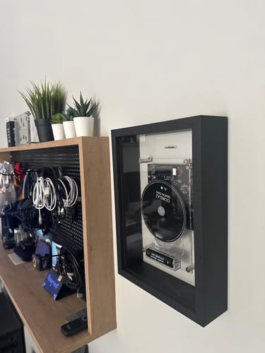 Customer photo review of M1 Music Frame CD Player