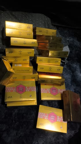 Customer photo review of Royal Honey - 20 Cajas con 240 Sobres para Emprendedores de Éxito