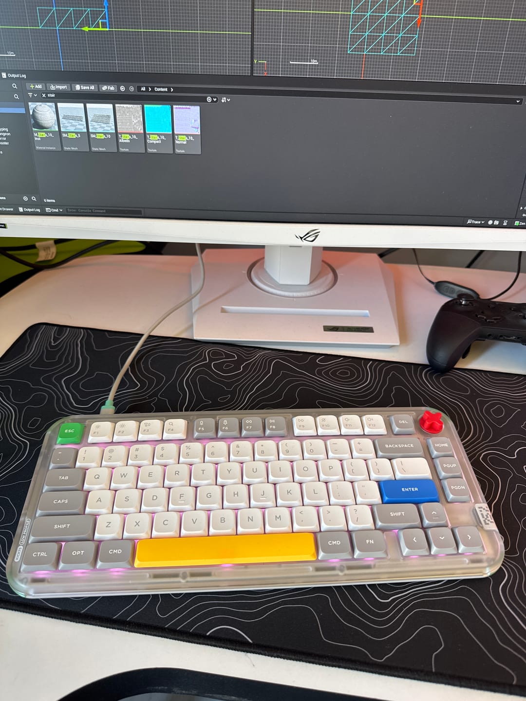 Customer photo review of NuPhy Kick75 Hybrid Mekanik Klavye
