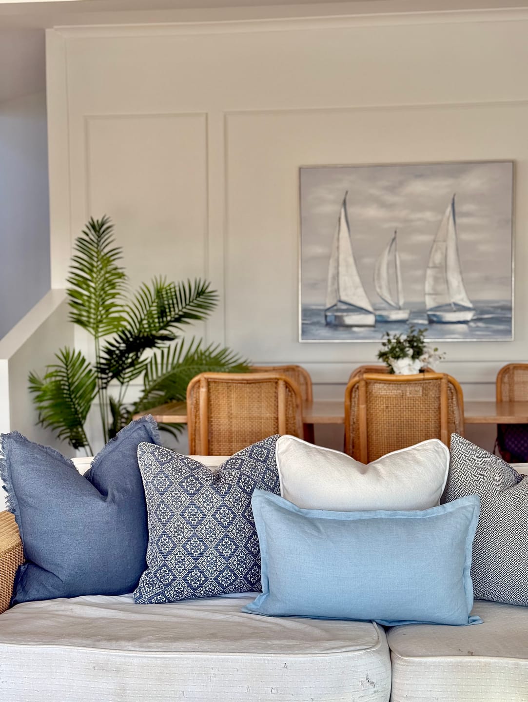 Customer photo review of Regatta Canvas In Antique Silver Frame