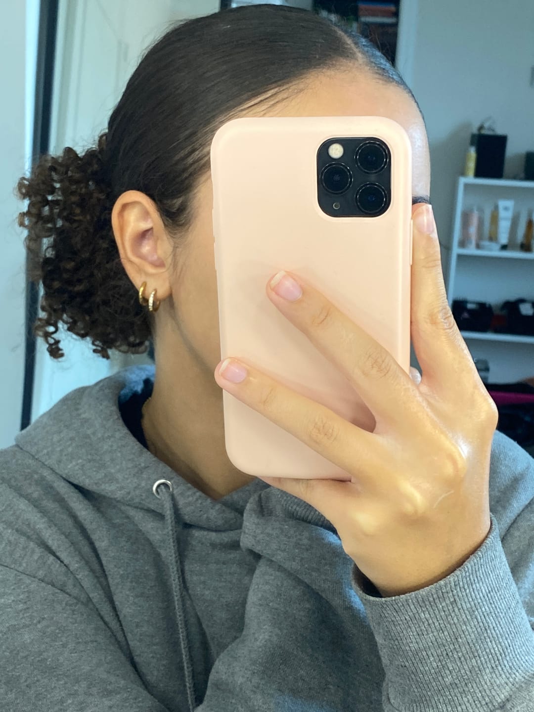 Customer photo review of Boucles Mélissa & Rita