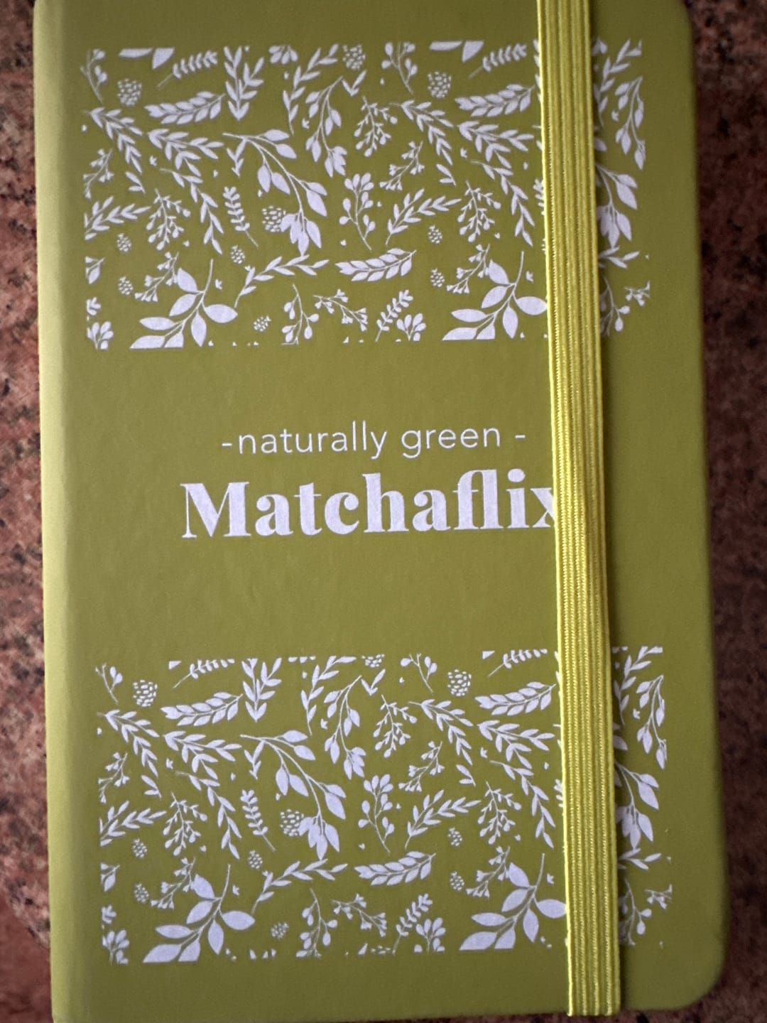 Customer photo review of Libreta Oficial Matchaflix