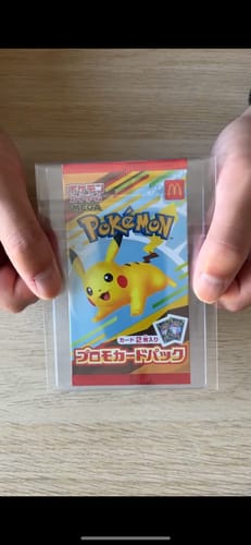 Customer photo review of Pokemon Pikachu 020/M-P McDonald's Promo Pack