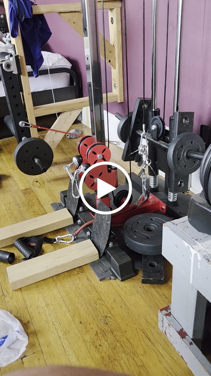 Customer video review of Calf Buster V2 - Calf Extension Machine for Calf Growth, Strength, Rehab, Ankle Strength
