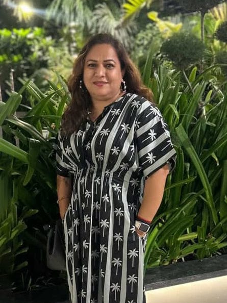 Customer photo review of Zohra Fit & Flare Maxi Dress