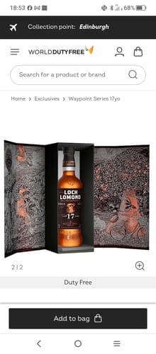 Customer photo review of Waypoint Series  Falls of Falloch Whisky