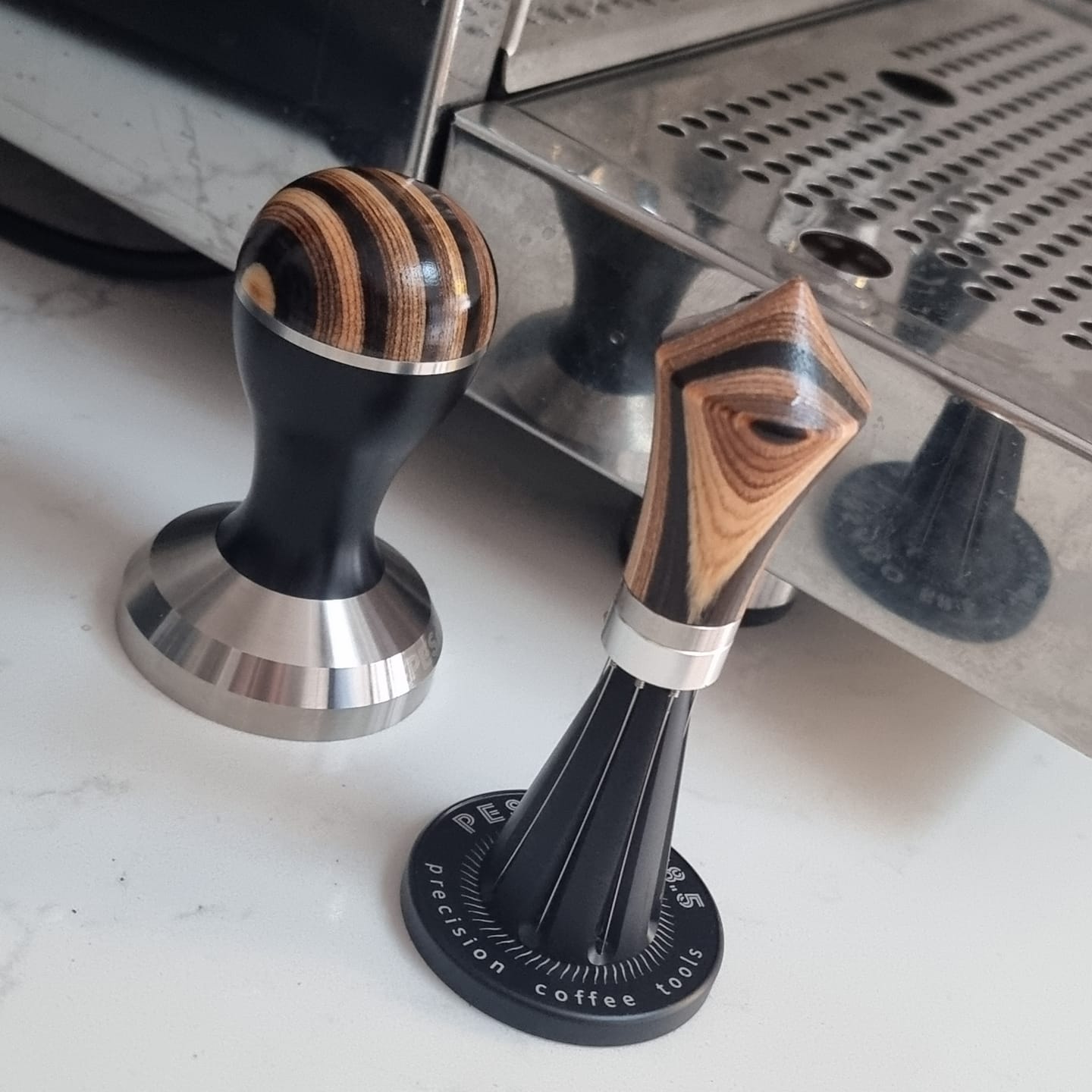 Customer photo review of Coffee Tamper: 58.5mm & 53.5mm