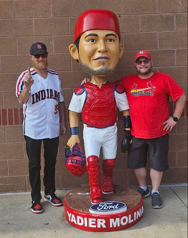 Customer photo review of Ricky Vaughn Wild Thing Indians Baseball Jersey