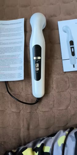 Customer photo review of TENS & Light Therapy Stimulator