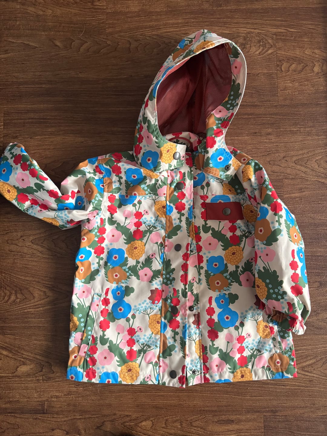 Customer photo review of Flora And Fauna Waterproof Raincoat