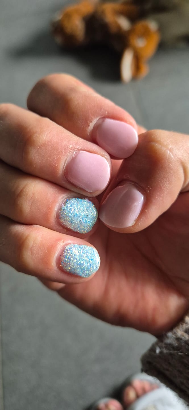 Customer photo review of Fairy Dust Dipping Powder