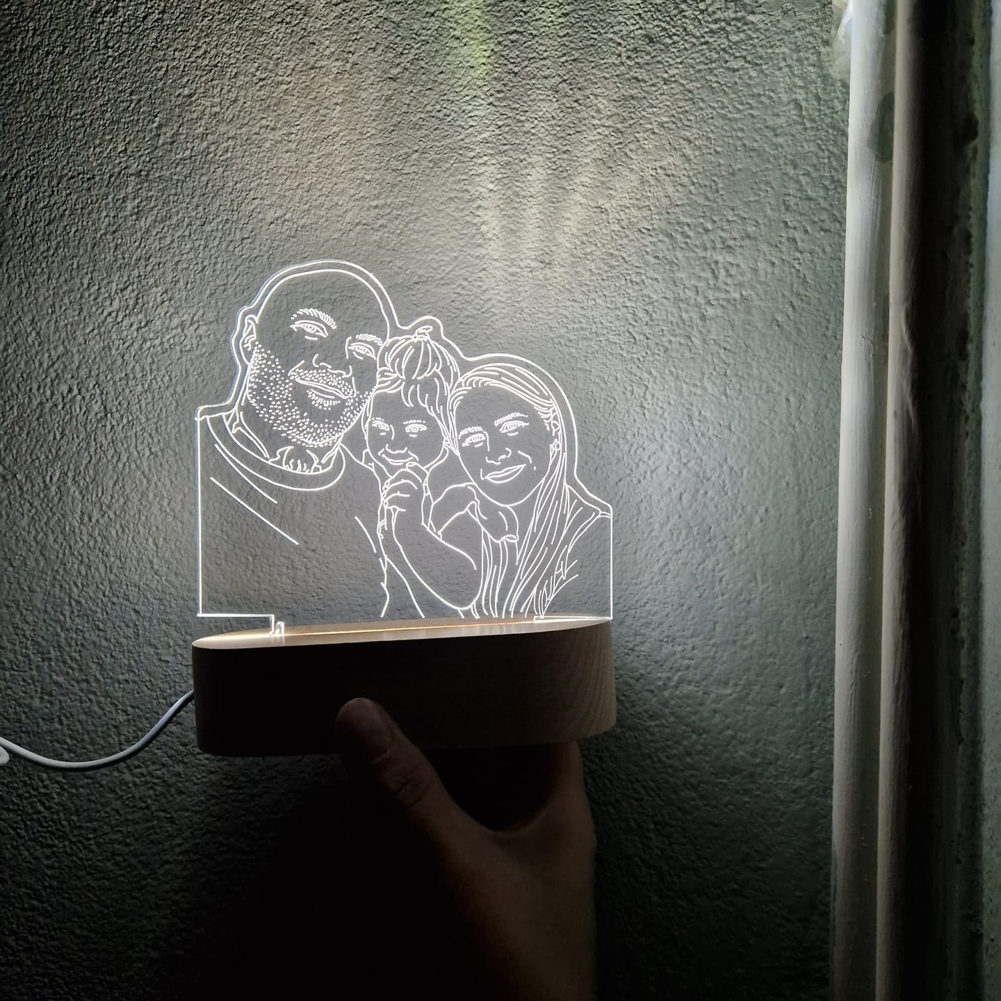 Customer photo review of De Lampiece Lamp