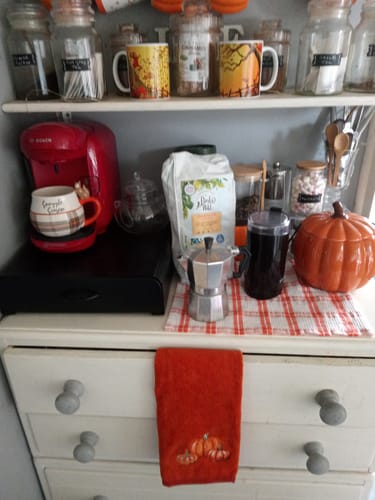 Customer photo review of Swiss Water Decaf Organic Beans & Ground Coffee - 1kg, 200g