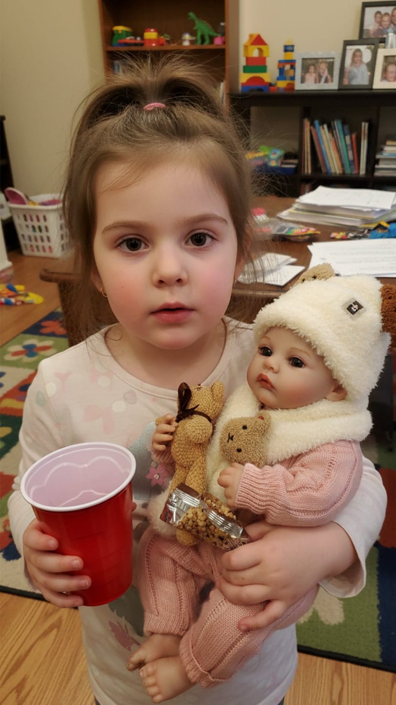 Customer photo review of Ava - Lifelike Reborn Baby Doll (20")