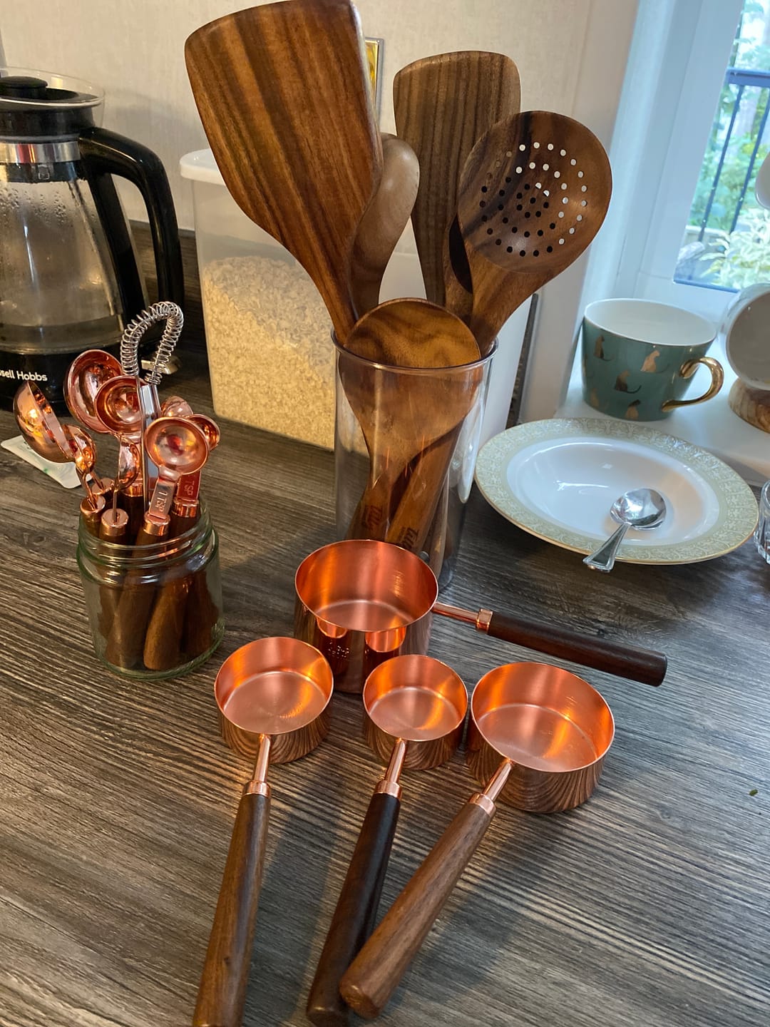 Customer photo review of Copper Plated Measuring Set by Tilly