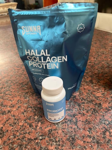 Customer photo review of Halal Collagen Protein