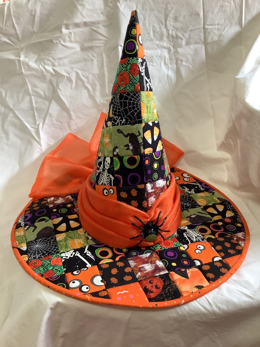 Customer photo review of Spellbound Quilted Witch Hat Sewing Pattern | Digital PDF Pattern