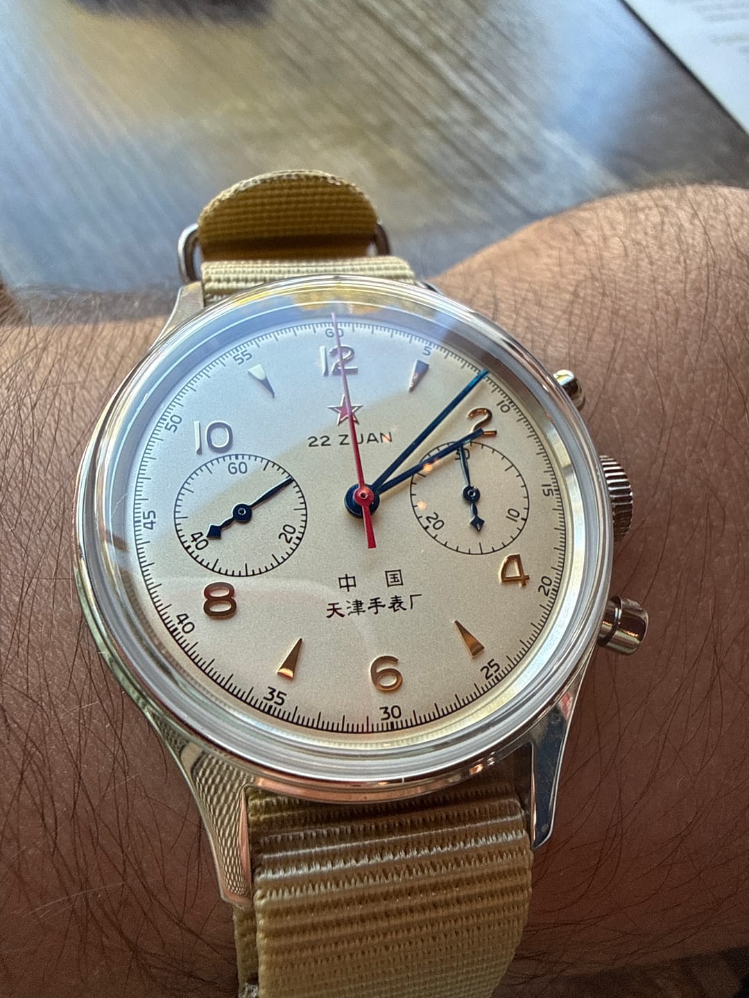 Customer photo review of 1963 Series | Limited Edition | 70th Anniversary Reissue | Chronograph |37.3mm
