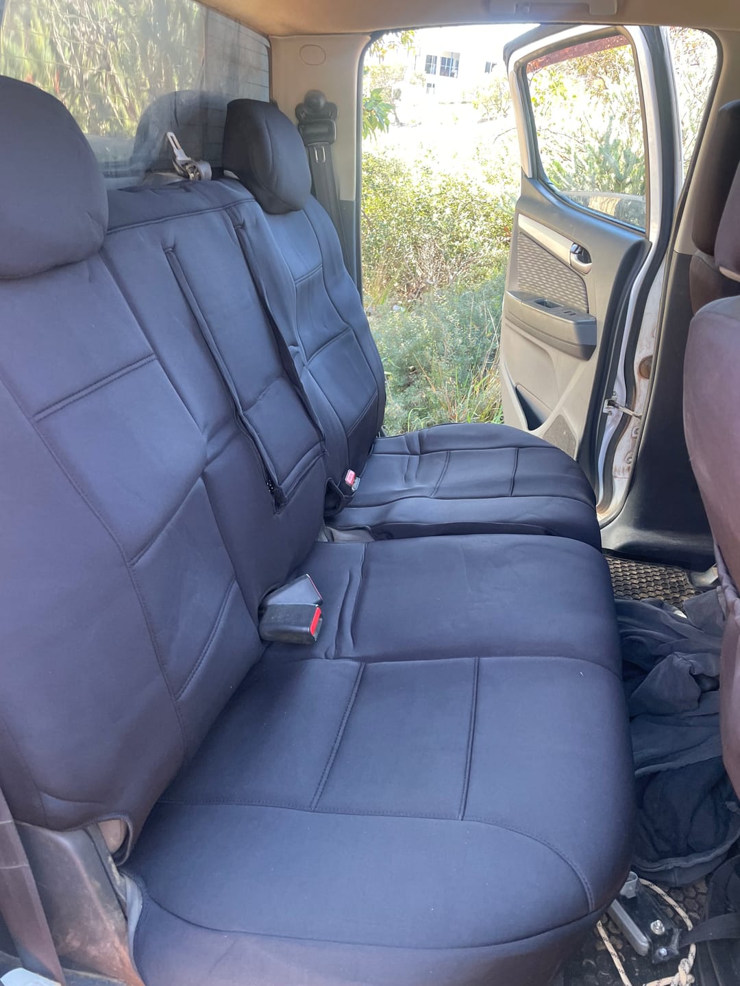 Customer photo review of Sharkskin Seat Covers for Holden Colorado RG Dual Cab (June/2012-On)