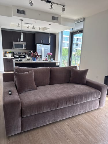 Customer photo review of Lago Vista 92" Sofa
