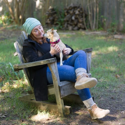 Customer photo review of HF Azura – Ergonomic & Supportive Winter Barefoot Shoes