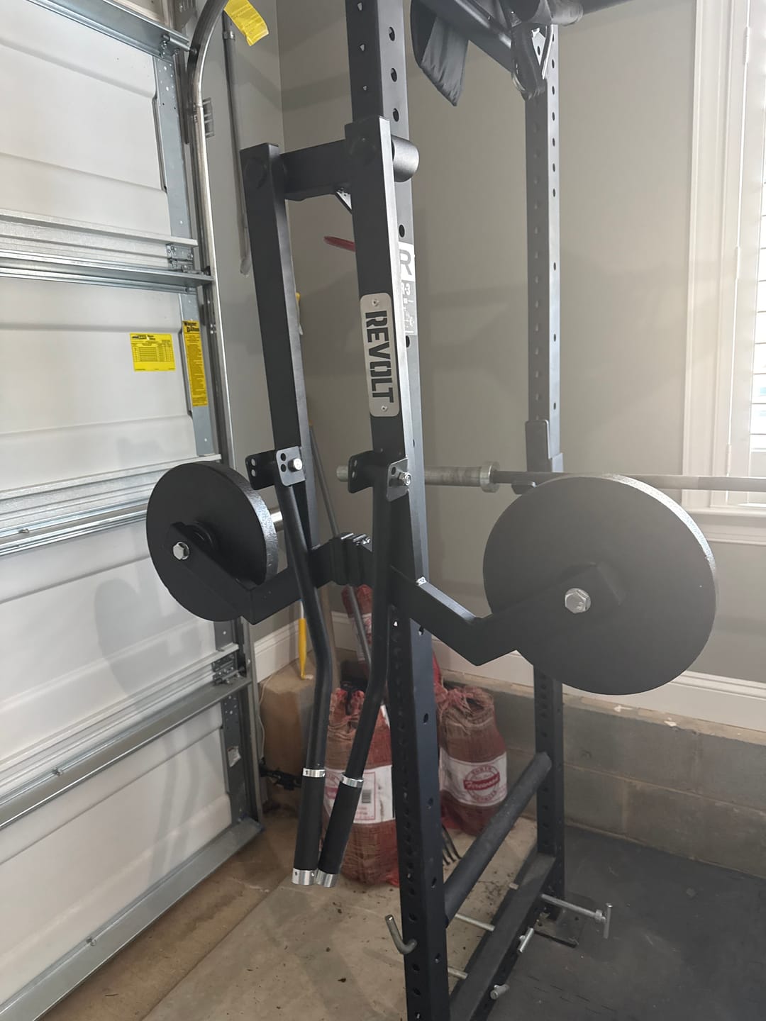 Customer photo review of Revolt Lateral Raise Attachment
