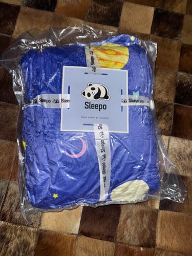 Customer photo review of Pijama Preto Sleepo Unisex