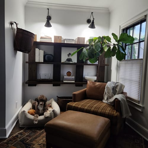 Customer photo review of Distressed Mantels