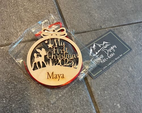 Customer photo review of My First Christmas Fawn