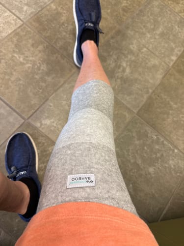 Customer photo review of Premium Bamboo Knee Sleeve (Single)