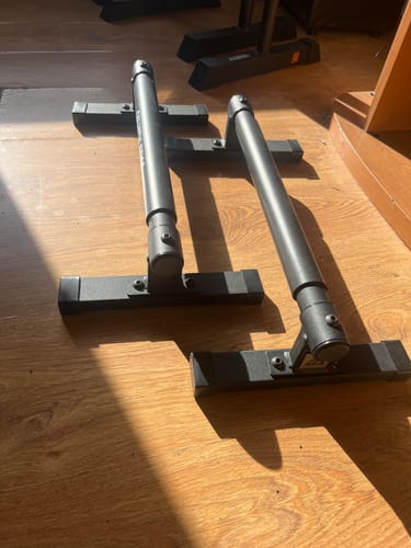 Customer photo review of Low Metal Parallettes