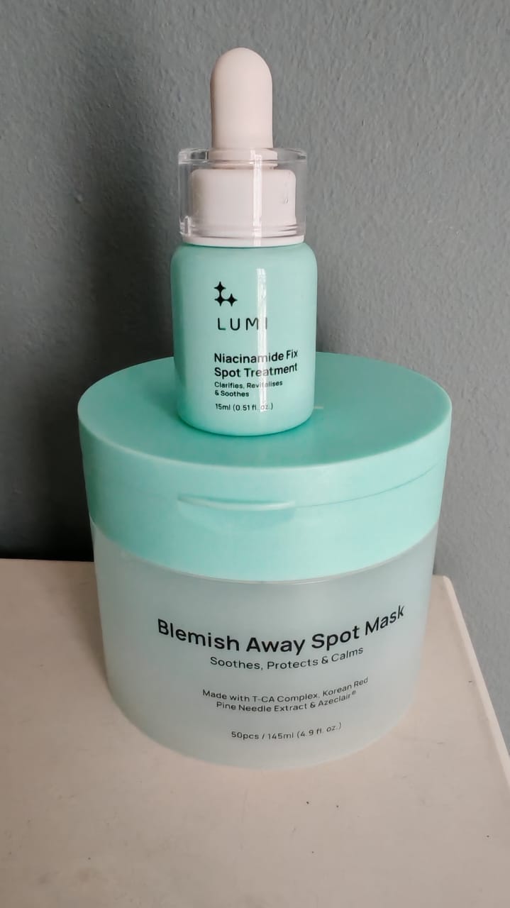 Customer photo review of Blemish Away Spot Mask